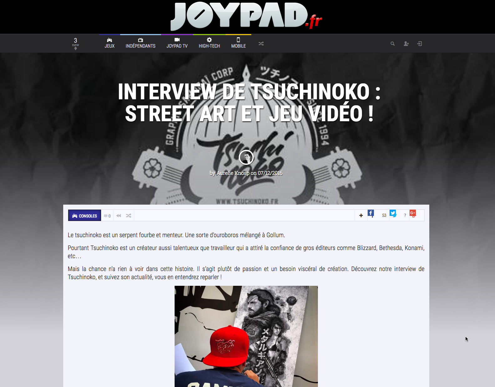 tsuchinoko X Joypad